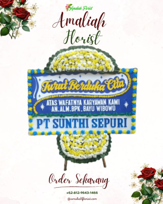 Papan Bunga Duka di Cipedak