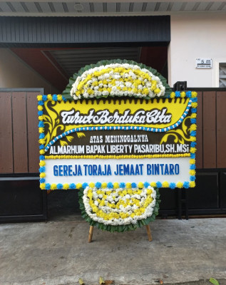 Papan Bunga Duka di Cipedak