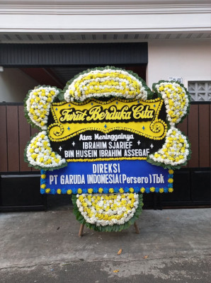 Papan Bunga Duka di Cipedak